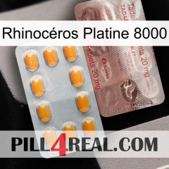 Rhinocéros Platine 8000 new13